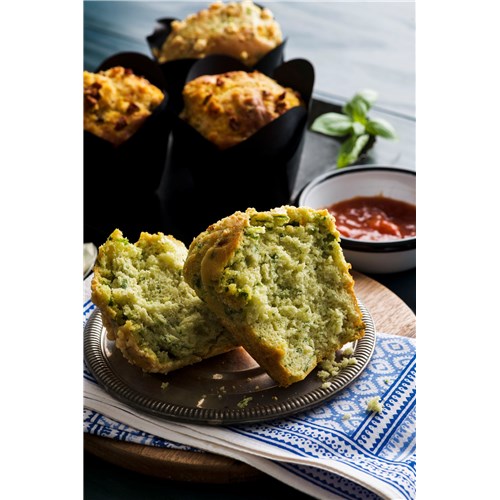 Baby Spinach & Fetta Savoury Muffin